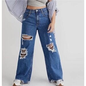 Free People baggy jeans size 27 loose